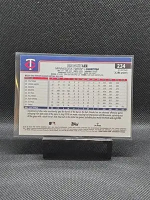 2025 Topps Chrome - Brooks Lee #234 RayWave Refractor (RC) - Baseball Card Single
