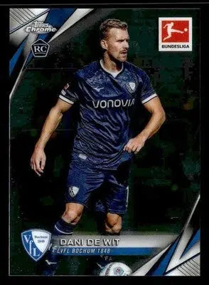 2025 Topps Chrome Bundesliga #14 Dani De Wit - Soccer Card Single