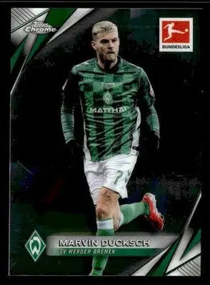 2025 Topps Chrome Bundesliga #18 Marvin Ducksch - Soccer Card Single
