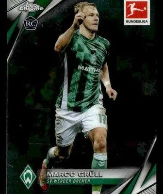 2025 Topps Chrome Bundesliga #20 Marco Grull - Soccer Card Single
