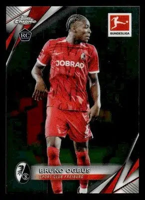 2025 Topps Chrome Bundesliga #37 Bruno Ogbus - Soccer Card Single