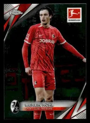 2025 Topps Chrome Bundesliga #38 Merlin Rohl - Soccer Card Single