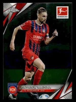 2025 Topps Chrome Bundesliga #41 Patrick Mainka - Soccer Card Single