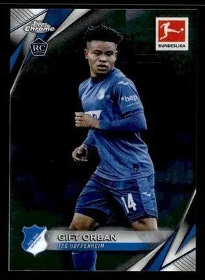 2025 Topps Chrome Bundesliga #46 Gift Orban - Soccer Card Single