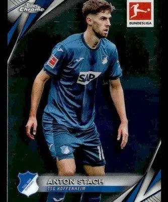 2025 Topps Chrome Bundesliga #47 Anton Stach - Soccer Card Single