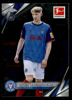 2025 Topps Chrome Bundesliga #52 Colin Kleine-Bekel - Soccer Card Single