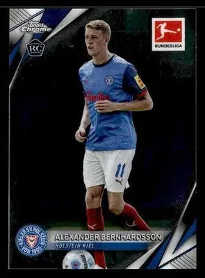 2025 Topps Chrome Bundesliga #54 Alexander Bernhardsson - Soccer Card Single