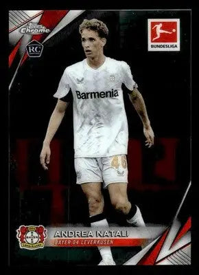2025 Topps Chrome Bundesliga #63 Andrea Natali - Soccer Card Single