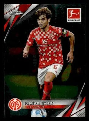 2025 Topps Chrome Bundesliga #69 Kaishu Sano - Soccer Card Single