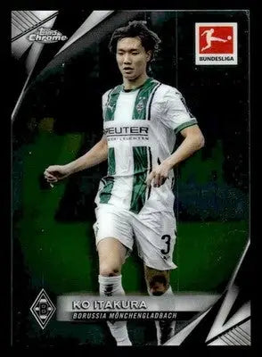 2025 Topps Chrome Bundesliga #74 Ko Itakura - Soccer Card Single