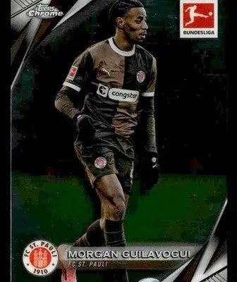 2025 Topps Chrome Bundesliga #89 Margan Guilavogui - Soccer Card Single