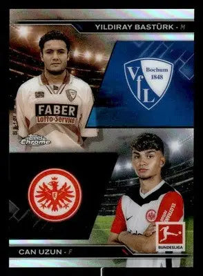 2025 Topps Chrome Bundesliga #HIN-14 Yildiray Basturk / Can Uzun History