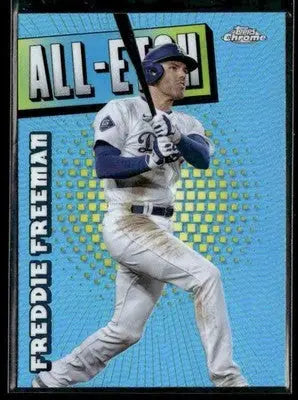2025 Topps Chrome #CAE-11 Freddie Freeman Chrome All-Etch - Baseball Card Single