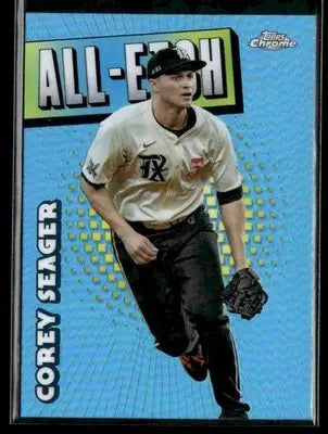 2025 Topps Chrome #CAE-13 Corey Seager Chrome All-Etch - Baseball Card Single