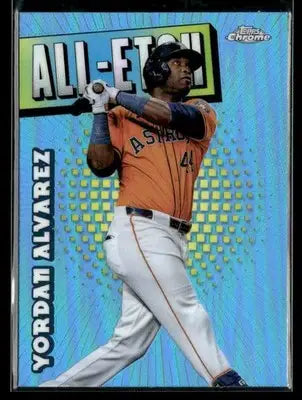 2025 Topps Chrome #CAE-14 Yordan Alvarez Chrome All-Etch - Baseball Card Single