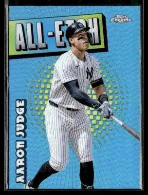 2025 Topps Chrome #CAE-2 Aaron Judge Chrome All-Etch - Trading Card