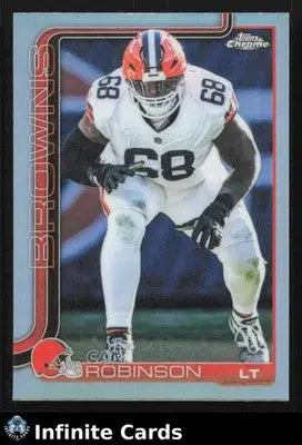 2025 Topps Chrome CAM ROBINSON #124 Refractor Cleveland Browns