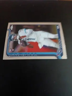 2025 Topps Chrome Cam Ward RC #314. Titans. NRMT+ - Football Card Single