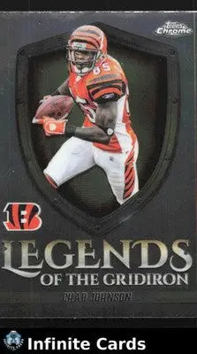 2025 Topps Chrome CHAD JOHNSON #LOG-28 Legends of the Gridiron Bengals