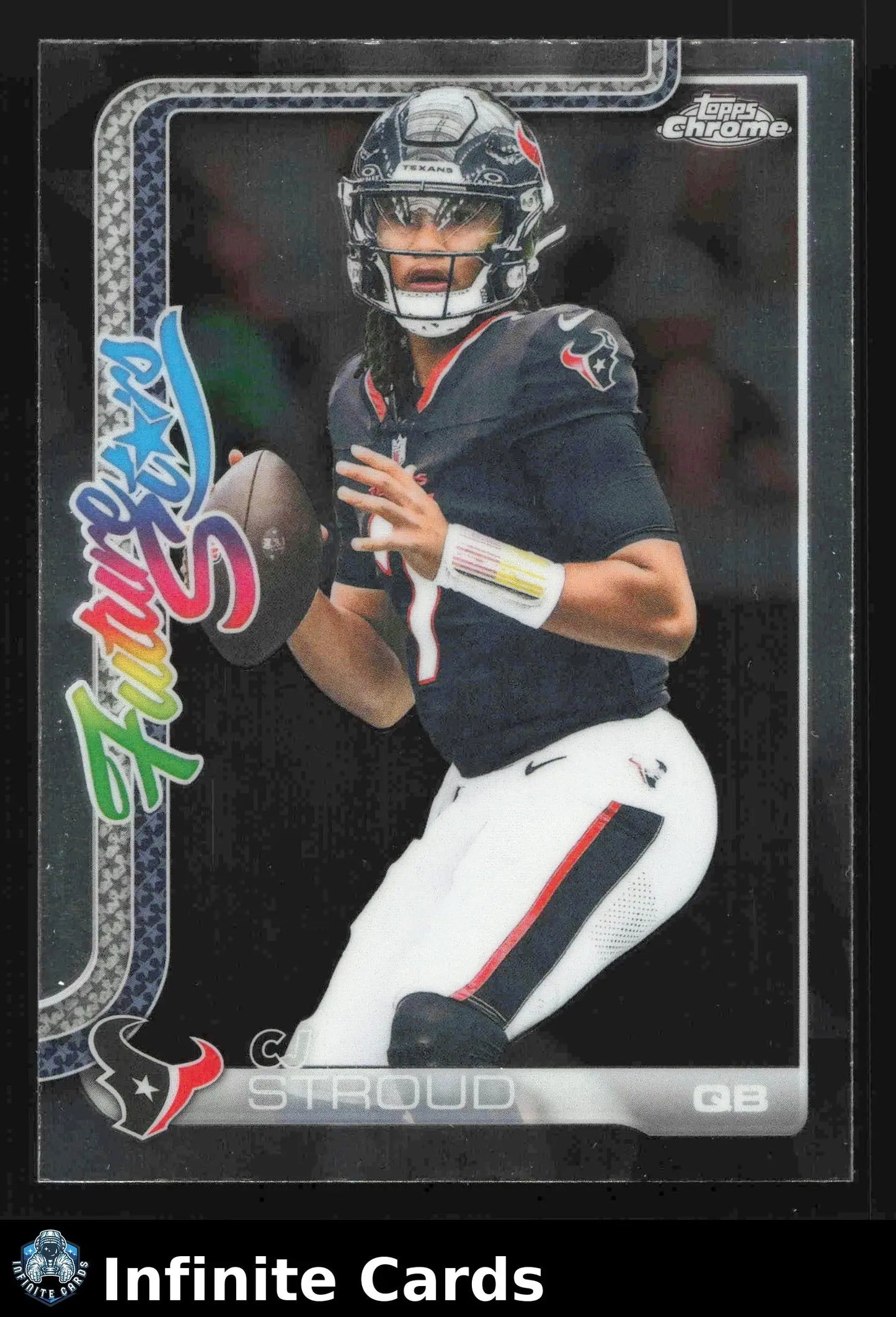 2025 Topps Chrome CJ STROUD #FS-16 Future Stars Houston Texans - Football Card Single
