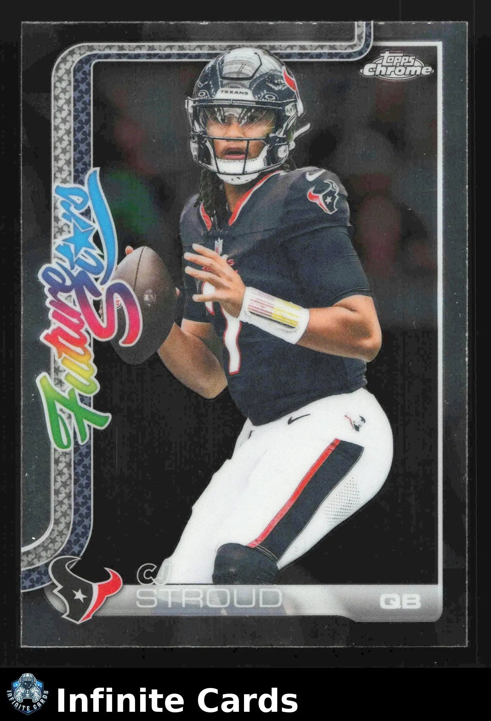 2025 Topps Chrome CJ STROUD #FS-16 Future Stars Houston Texans - Football Card Single