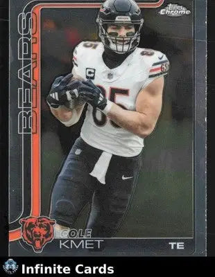 2025 Topps Chrome COLE KMET #51 Chicago Bears