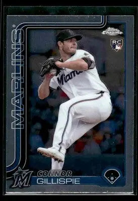 2025 Topps Chrome Connor Gillispie #26 RC Miami Marlins