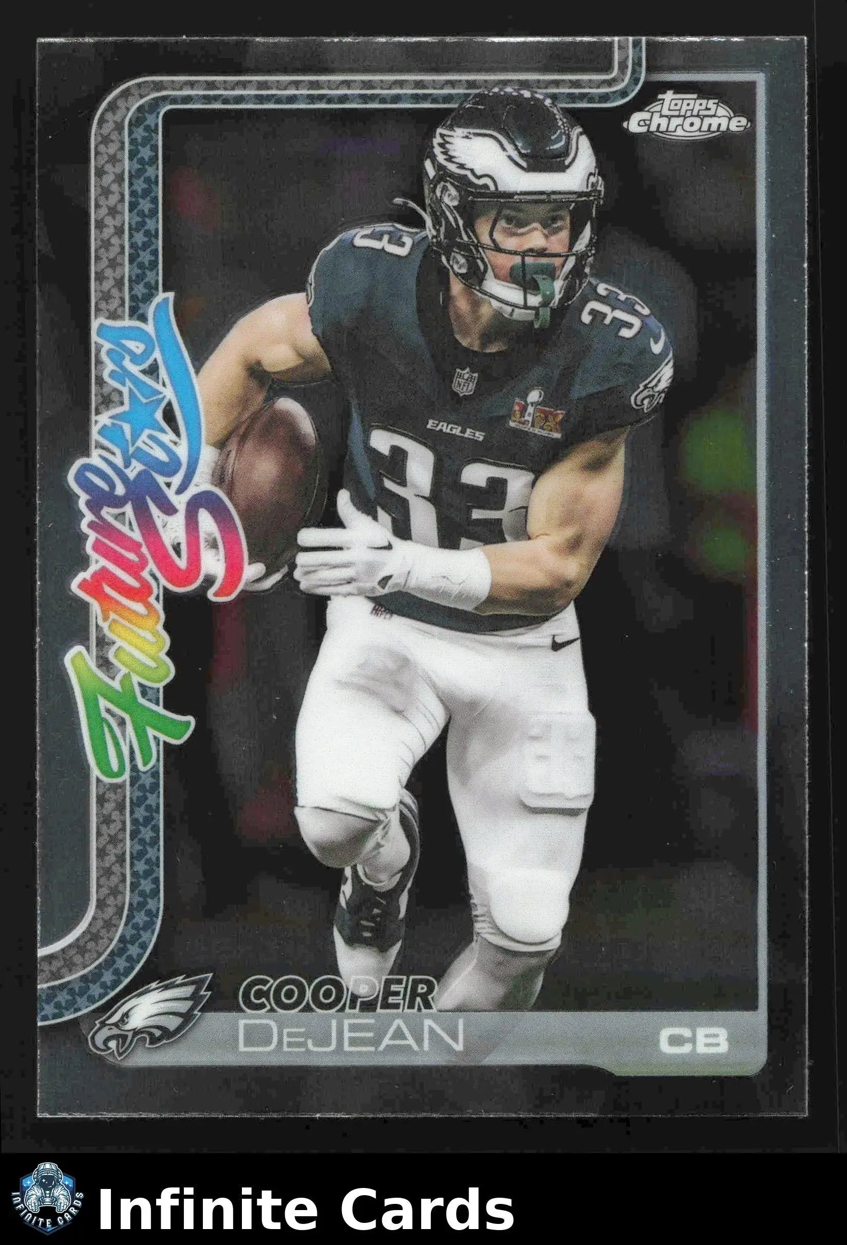 2025 Topps Chrome COOPER DEJEAN #FS-20 Future Stars Philadelphia Eagles - Football Card Single