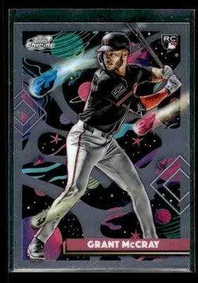 2025 Topps Chrome Cosmic Grant McCray #28 RC San Francisco Giants