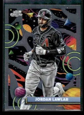 2025 Topps Chrome Cosmic Jordan Lawlar #110 Arizona Diamondbacks - Baseball Card Single