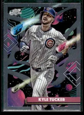 2025 Topps Chrome Cosmic Kyle Tucker #164 Chicago Cubs