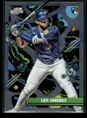 2025 Topps Chrome Cosmic Leo Jiménez #84 RC Toronto Blue Jays