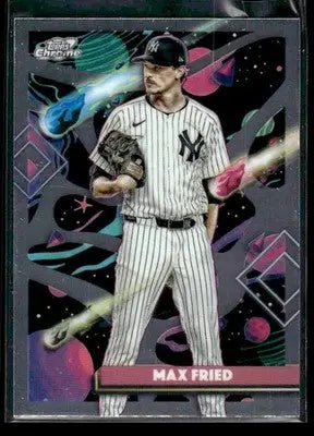 2025 Topps Chrome Cosmic Max Fried #42 New York Yankees