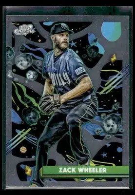 2025 Topps Chrome Cosmic Zack Wheeler #141 Philadelphia Phillies