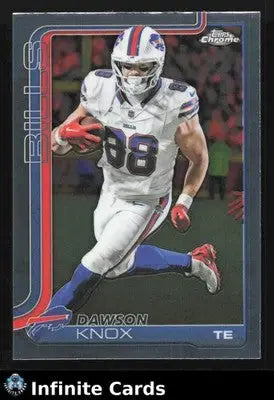 2025 Topps Chrome DAWSON KNOX #33 Buffalo Bills - Football Card Single