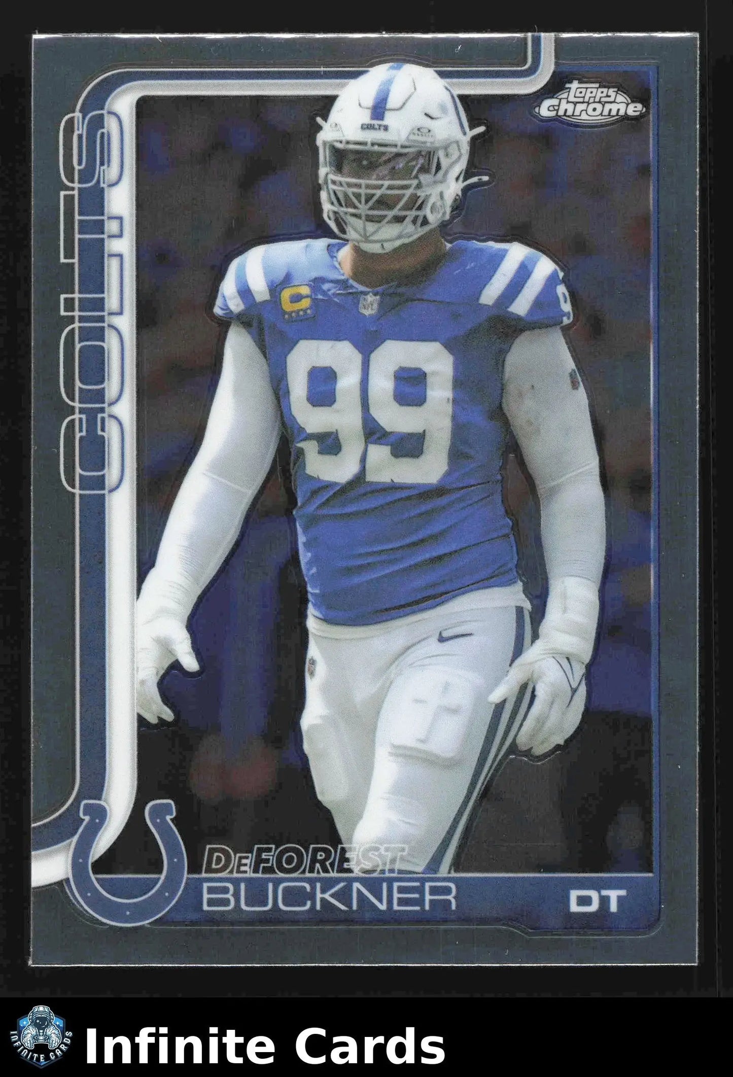 2025 Topps Chrome DEFOREST BUCKNER #133 Chrome Indianapolis Colts - Football Card Single