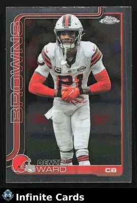 2025 Topps Chrome DENZEL WARD #74 Chrome Cleveland Browns
