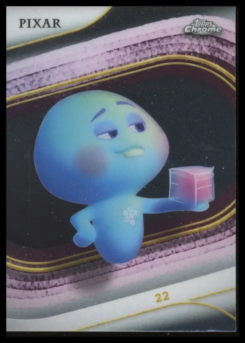 2025 Topps Chrome Disney 22 #37 Soul Pixar Trading Card - Non-Sports Card Single