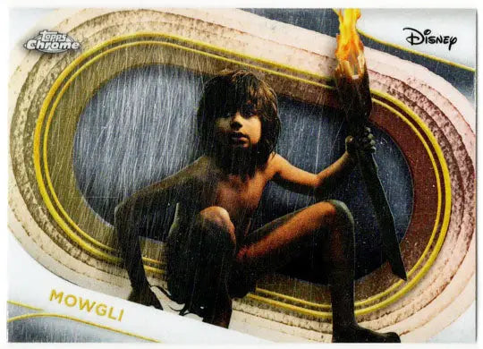 2025 Topps Chrome Disney Base Card 104 Mowgli - Non-Sports Card Single