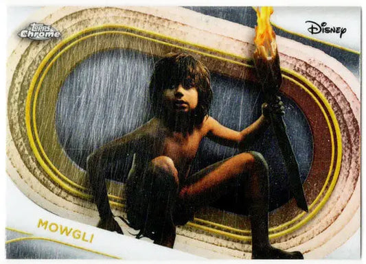 2025 Topps Chrome Disney Base Card 104 Mowgli - Non-Sports Card Single