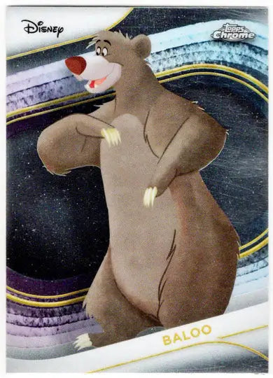 2025 Topps Chrome Disney Base Card 106 Baloo - Non-Sports Card Single