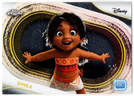 2025 Topps Chrome Disney Base Card 11 Simea - Non-Sports Card Single