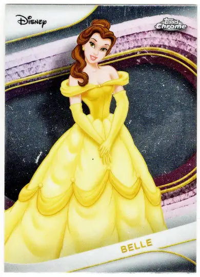 2025 Topps Chrome Disney Base Card 125 Belle - Non-Sports Card Single