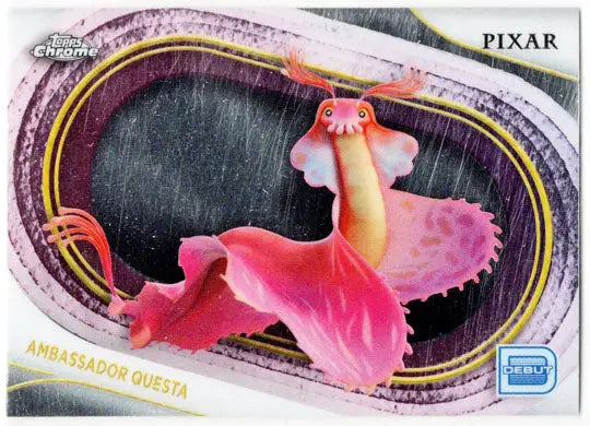2025 Topps Chrome Disney Base Card 134 Ambassador Questa - Non-Sports Card Single