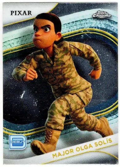 2025 Topps Chrome Disney Base Card 136 Major Olga Solis - Non-Sports Card Single