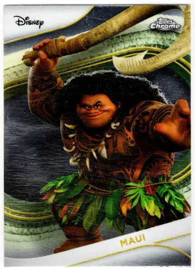 2025 Topps Chrome Disney Base Card 15 Maui - Non-Sports Card Single