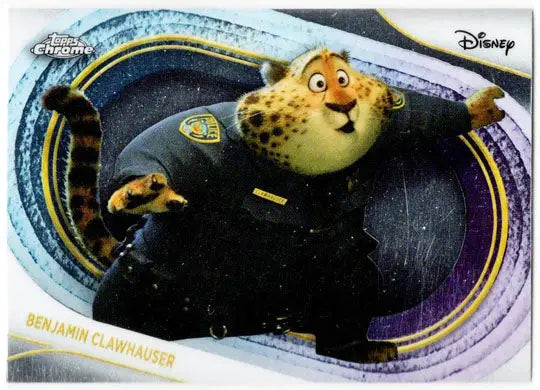 2025 Topps Chrome Disney Base Card 169 Benjamin Clawhauser - Non-Sports Card Single