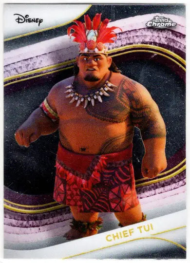 2025 Topps Chrome Disney Base Card 17 Chief Tui - Non-Sports Card Single