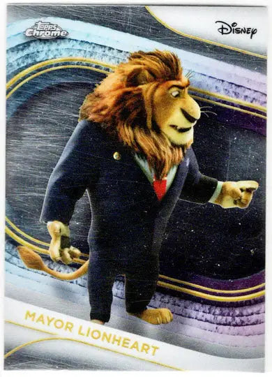2025 Topps Chrome Disney Base Card 170 Mayor Lionheart - Non-Sports Card Single