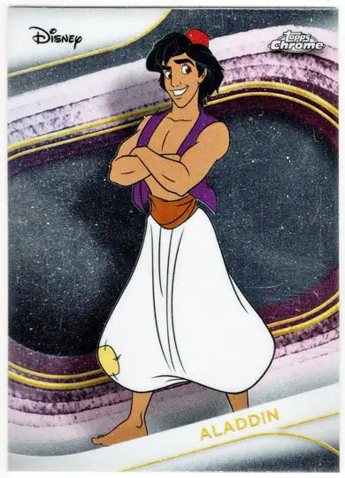 2025 Topps Chrome Disney Base Card 184 Aladdin - Non-Sports Card Single